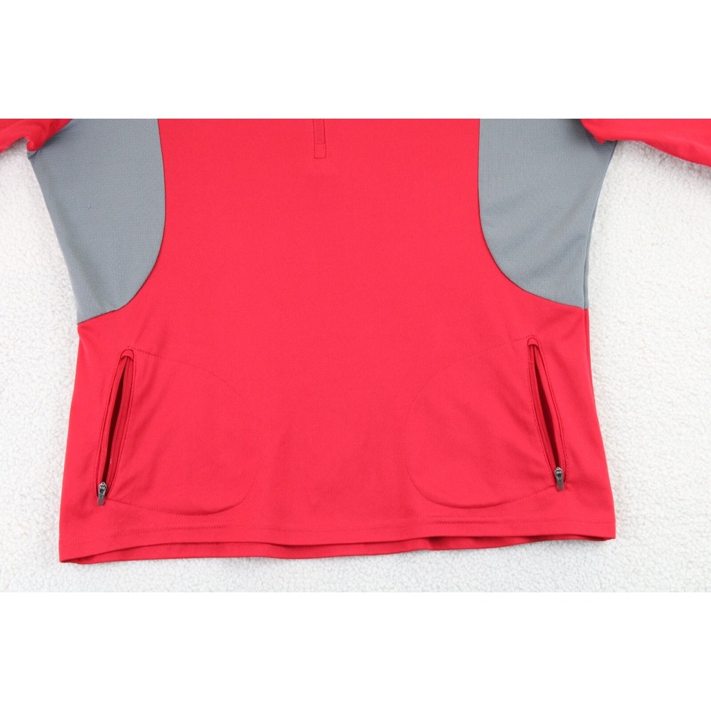 Antigua Los Angeles Angels Womens Pullover Athletic Jacket Red Gray Size L - Picture 5 of 16